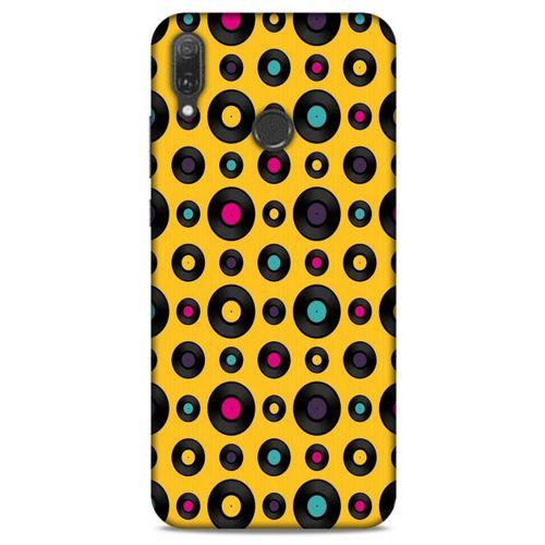 Retro (42) Desen Rugged Armor Kılıf Renkli Huawei Y9 2019 Kılıf