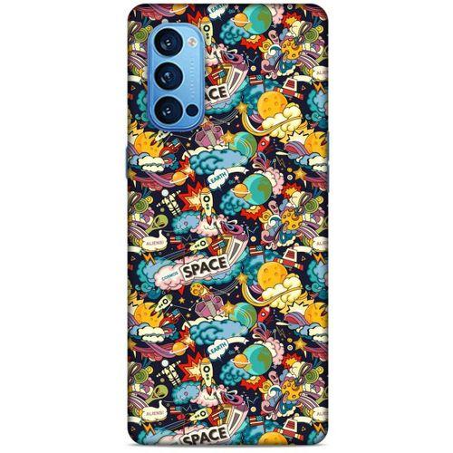 Spacex (44) Tema Tough Armor Kılıf Oppo Reno 4 Pro Kılıf