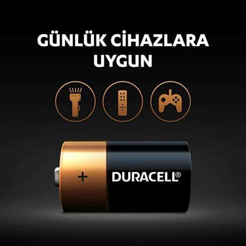 Duracell Duracell Basic C Boy Pil 2Lİ