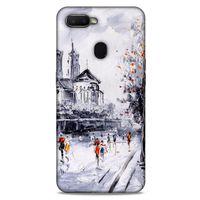 Cityx (22) Oppo Ax7 Kılıf Silikon Kapak Desenli