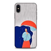 Apple iPhone XS Kılıf Depresyon (6) Silikon Kılıf Su Yeşili
