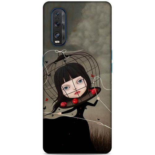Lopard Oppo Find X2 Uyumlu Kılıf Manipülasyon ☻ (40) Fit Silikon Kılıf Desenli