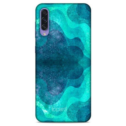 Samsung Galaxy A50s Kılıf Pastel Renkler (6) Silikon Kılıf Mavi Yeşil