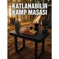 Katlanabilir Kamp Masası Taşınabilir Plastik Piknik Ve Bahçe Masası İçin Uygun
