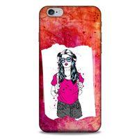 Sokak Modası 81 Apple Iphone 6S Plus Kılıf Desenli Silikon