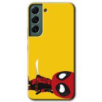 Potkal Hediye Fabrikası Samsung Galaxy S22 Plus Kılıf HD Desen Baskılı Arka Kapak - DeadPool 6