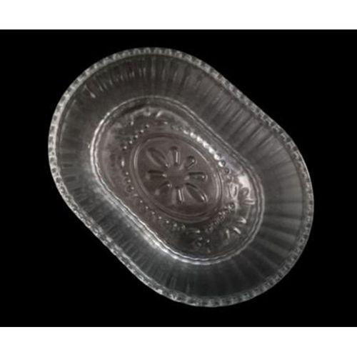 Cam Oval Sabunluk 12X9X3Cm