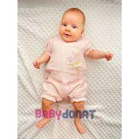 Müslin Kumaş Çiçek Nakışlı Pamuklu Kız Bebek Tulum