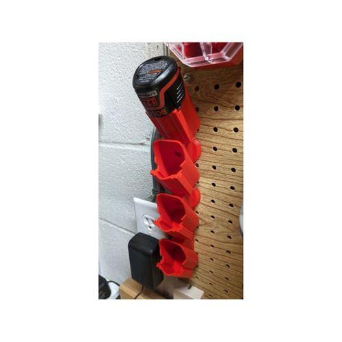 4X Bosch 12V Pil Tutucu 3D Baskı (Bu ürün Sadece Plastik parçadır - Almadan Önce Soru Sorabilirsiniz)