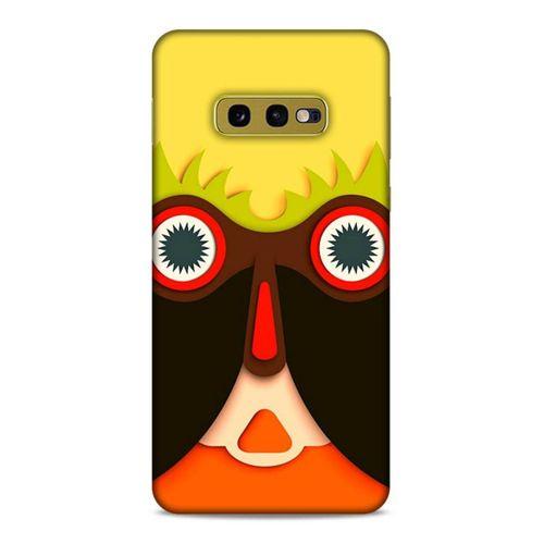 Lopard Samsung Galaxy S10e Uyumlu Kılıf Soyut Sanat (4) Desenli Koruma Kılıfı