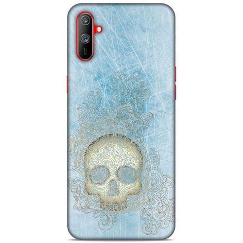 Lopard Oppo Realme C3 Uyumlu Kılıf Tattoo's (18) Telefon Kılıfları Mavi