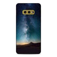 Lopard Samsung Galaxy S10e Uyumlu Kılıf Gece'S (22) Tam Koruma Kılıfı Yeşil Beyaz