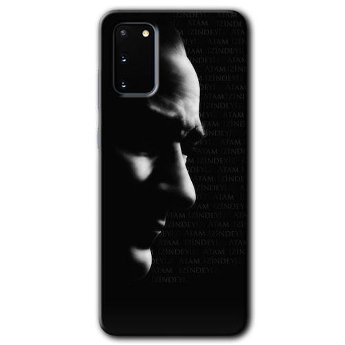 Potkal Hediye Fabrikası Samsung Galaxy S20 Kılıf HD Desen Baskılı Arka Kapak - Atam İzindeyiz