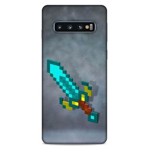 Lopard Samsung Galaxy S10 Uyumlu Kılıf PiXel (39) Liquid Crystal Kılıf Kılıç