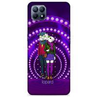 Huawei P40 Lite Kılıf FunnyMaX (33) Hybrid Kılıf Mor Tavşan