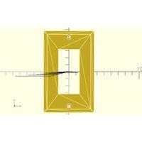 Düz Tarz Anahtar Yüzeyi İçin Kapağı (Bu ürün Sadece Plastik parçadır - Almadan Önce Soru Sorabilirsiniz)