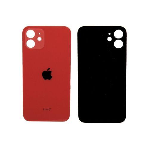 Apple iPhone 12 Uyumlu, Cam Arka Pil Batarya Kapağı - LENS HARİÇ