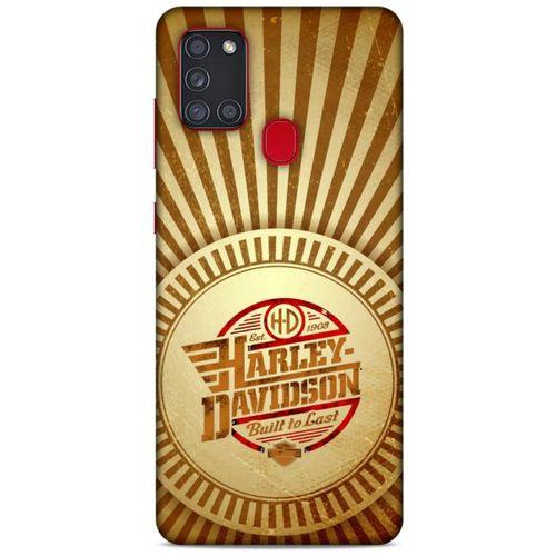 Samsung Galaxy A21s Uyumlu Kılıf Motorsiklet (42) Rugged Armor Kılıf Harley