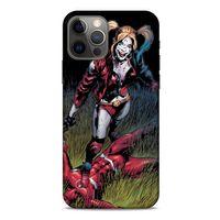 Apple iPhone 12 Pro Uyumlu Kılıf Harley Quinn (40) Fit Silikon Kılıf Leylak