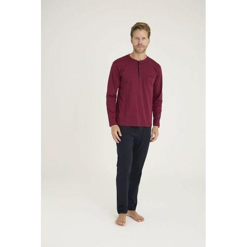 9250 Erkek Midi Yaka Pijama Takım
