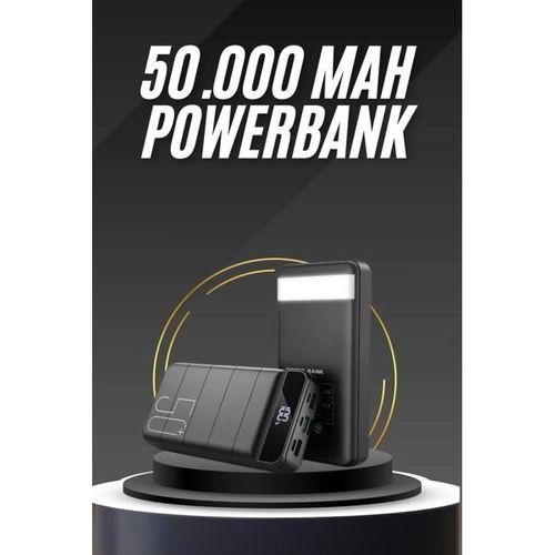 50.000 Mah Led Dijital Göstergeli Usb Çıkışı Powerbank