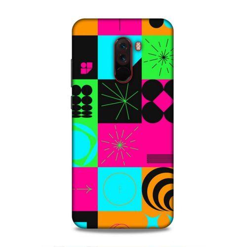 Xiaomi Pocophone F1 Uyumlu Kılıf Insomnia (28) Arka Kapak Fuşya