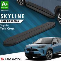 S-Dizayn Toyota Yaris Cross Skyline Siyah Yan Basamak 183 Cm 2020 Üzeri A+ Kalite