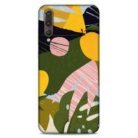 Lopard Huawei P20 Pro Uyumlu Kılıf Soyut Sanat (33) Baskılı Hybrid Kılıf