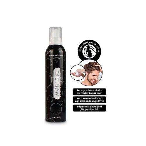 Extra Strong Saç Köpük 350 ML - Ekstra Güçlü Tutuş - mrfs