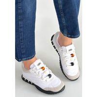 Tues Beyaz Nubuk Bağcıklı Spor Ayakkabı