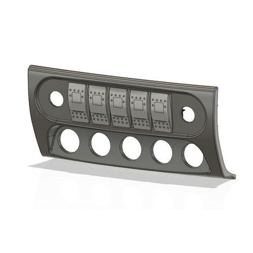 Jeep WJ Rocker Switch ve 12V soket paneli - 5143937