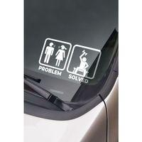 Problem Çözüldü Problem Solved OTO&ARAÇ Cam Sticker 20 CM Boyut