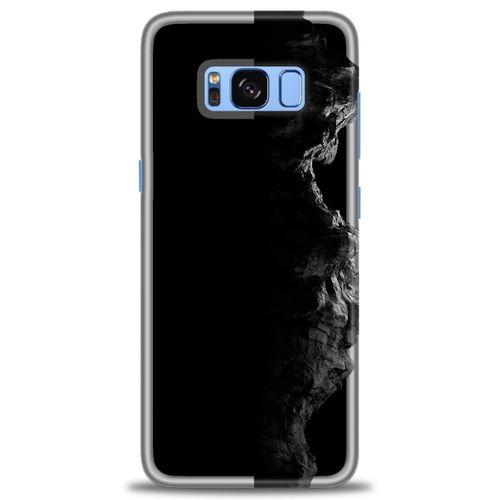Samsung Galaxy S8 Kılıf HD Baskılı Kılıf - Dağ + Tam Ekran Koruyucu