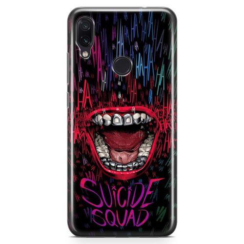 Xiaomi Redmi Note 7 Kılıf Suicide Squad Arka Kapak Koruma Desenli Full Koruyucu