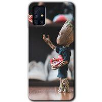 Galaxy M31s Kılıf HD Desen Baskılı Arka Kapak - I am Groot + Kırılmaz Cam