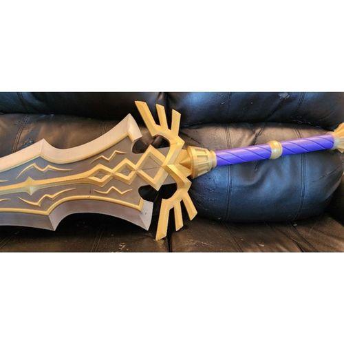 Zelda Efsanesi BOTW TOTK Kraliyet Kılıcı (Bu ürün Sadece Plastik parçadır - Almadan Önce Soru Sorabilirsiniz)