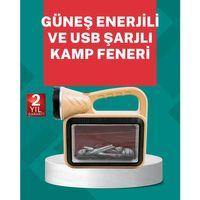 Alev Efektli Güneş Enerjili Lamba – Su Geçirmez