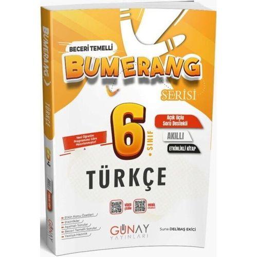 6. Sınıf Türkçe Etkinlikli Bumerang Serisi Günay Yayınları