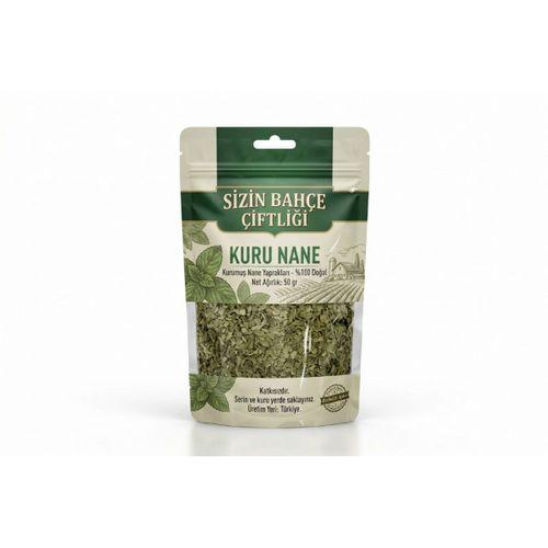 Sizin Bahçe Çiftliği Kuru Nane 50 gr.