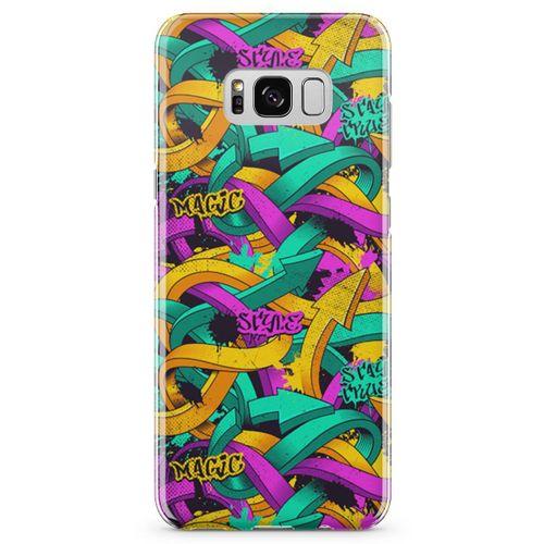 Samsung Galaxy S8 Kılıf Stay True Arka Kapak Koruma Desenli Full Koruyucu