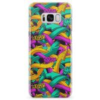 Samsung Galaxy S8 Kılıf Stay True Arka Kapak Koruma Desenli Full Koruyucu