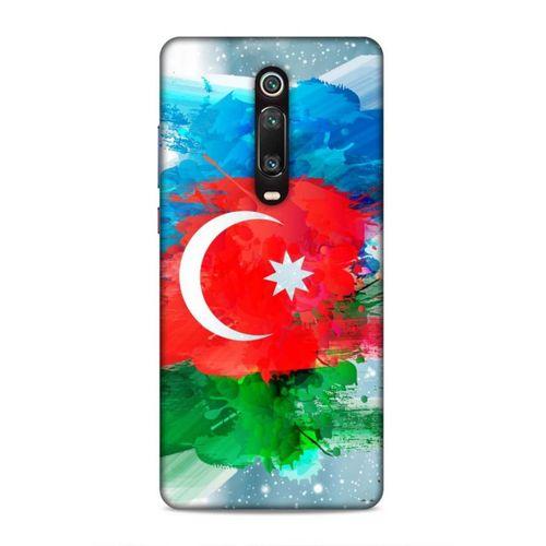 Xiaomi Redmi K20 Pro Uyumlu Kılıf Azarbaijan (15) Antişok Kılıf Bayrak İllustre
