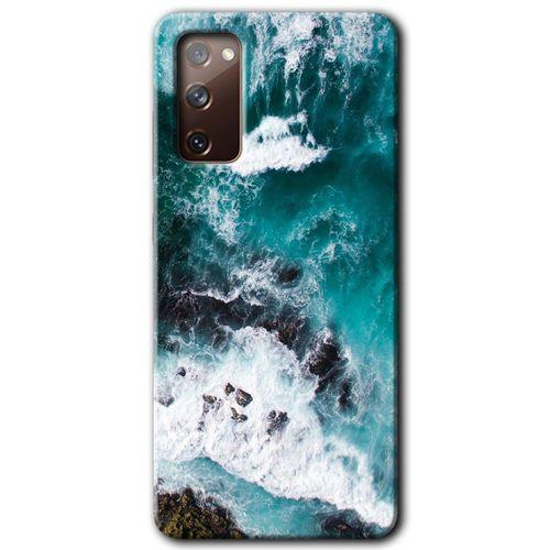 Samsung Galaxy S20 FE HD Baskılı Kılıf + 9D Tam Ekran Koruyucu - Deniz Kıyısı