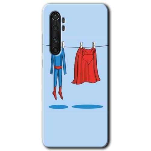 MRCİLETİSİM Xiaomi Mi Note 10 Lite Kılıf HD Desen Baskılı Arka Kapak + Temperli Cam - İzin Günü