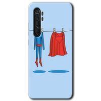 MRCİLETİSİM Xiaomi Mi Note 10 Lite Kılıf HD Desen Baskılı Arka Kapak + Temperli Cam - İzin Günü