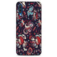 Retro (6) Desen Silikon Kılıf Renkli Samsung Galaxy A30s Kılıf