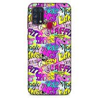 Graffitix (11) Desenli Silikon Kapak Samsung Galaxy M31 Kılıf