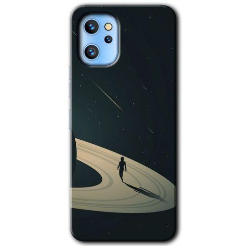 Reeder S19 Max Pro Kılıf HD Desen Baskılı Arka Kapak - Space Planet