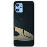 Reeder S19 Max Pro Kılıf HD Desen Baskılı Arka Kapak - Space Planet