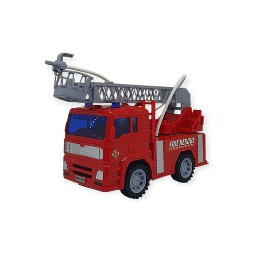Su Fışkırtan Merdivenli İtfaiye Aracı - Sesli Işıklı - 661-01 - Merdivenli